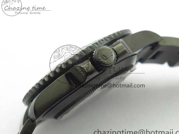 PVD 1:1 Noob Bracelet V10.5 Black PVD RED on SINGLE Dial Edition Submariner A2836 BLAKEN Best 0220